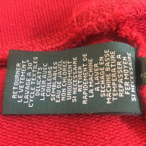 LRL LAUREN JEANS CO RALPH LAUREN RED WOMEN DRESS SIZE M - Picture 12 of 16